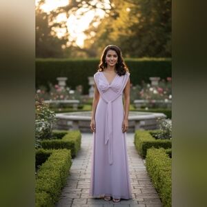 Lavender Evening Gown (Wedding Guest)